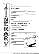 Itinerary